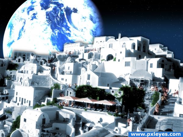 Greek Space Colony